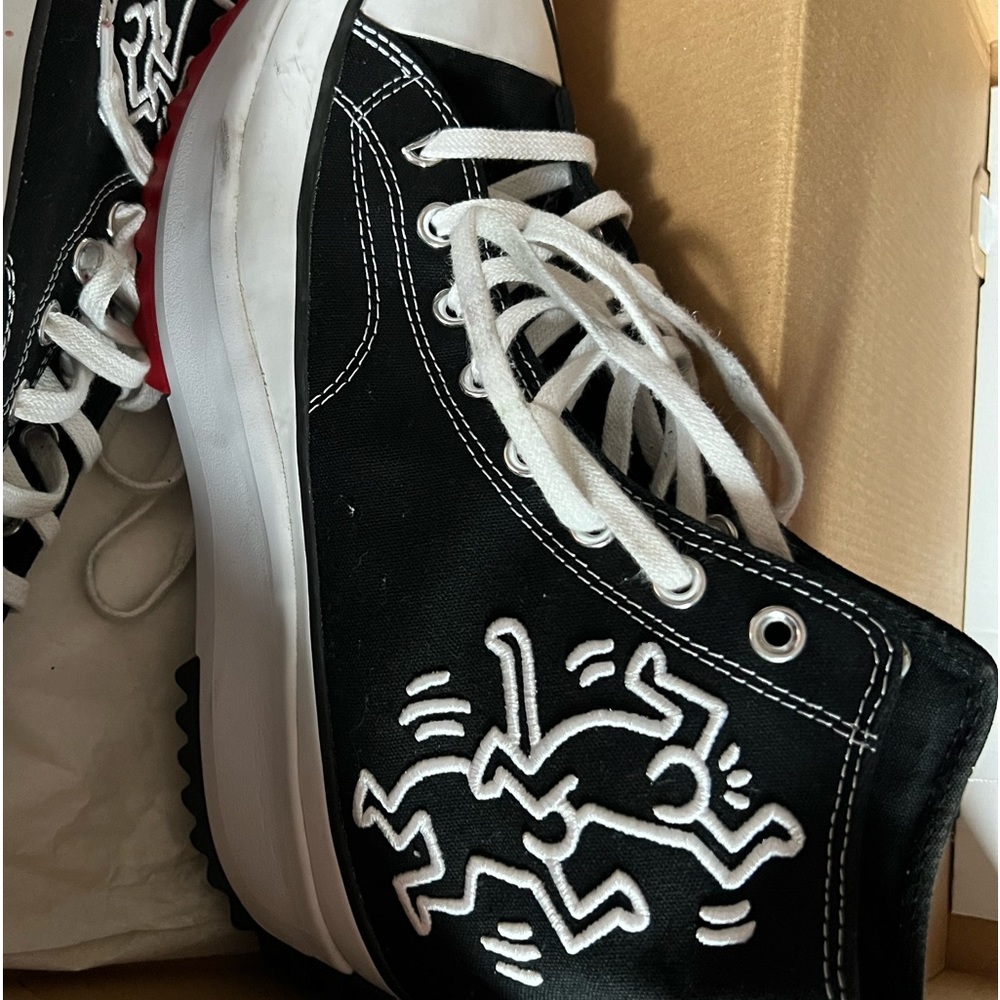 Keith haring Run star hike converse